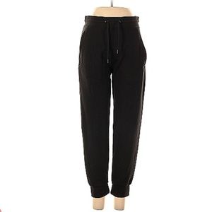 Zara black high waist jogger pant Size Small
